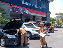 Buset, Ribuan Kendaraan Dinas Pemkab Basel Tak Bayar Pajak, Segini Nilainya