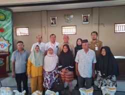 Salurkan 1.189 Karung Bantuan Beras, Camat Gerunggang: Semoga Nanti Nilainya Bertambah