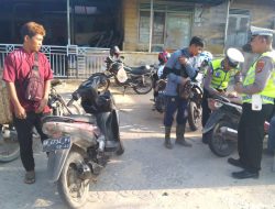 Operasi Zebra Menumbing Puluhan Pengendara Ditiliang