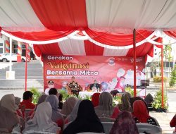 Hadiri Gerakan Vaksinasi Bersama Mitra, Sekda: Anak Bangsa Harus Bebas dari Penyakit