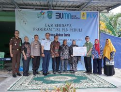 Tingkatkan Pemberdayaan UMKM, PLN Salurkan TJSL Program UKM Berdaya
