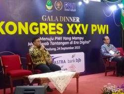 Gala Dinner Spektakuler di Gedung Sate Bandung Sambut Kongres XXV PWI 2023