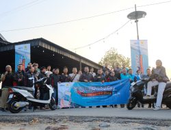 Terus Kampanyekan Kendaraan Listrik kepada Masyarakat, PLN Touring Motor Listrik Ramah Lingkungan
