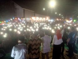 Vokalis Band Kapten Pukau Ribuan Warga Toboali di Malam Konser Cinta Rasul