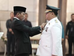 Pj Bupati Bangka Dilantik, Suganda: Pegang Teguh Peraturan yang Berlaku