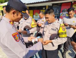 Kapolsek Payung Minta Personel Taati Kode Etik Profesi Polri