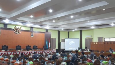 DPRD Kabupaten Bangka Tengah Gelar Paripurna Penyampaian Propemperda Tahun 2024