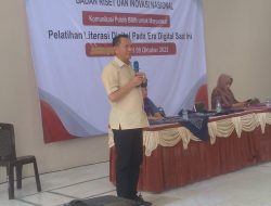 Gelar Literasi Digital Bersama BRIN, Bambang Patijaya Minta Masyarakat Bijak Bersosial Media