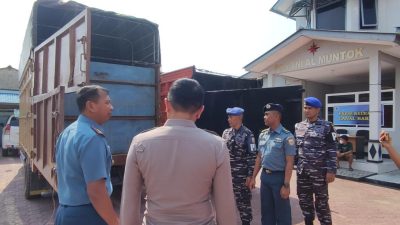 Puluhan Ton Minyak Selundupan dari Sumsel Diamankan TNI AL