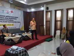 BPJ Kembali Bawa Program Kementerian ke Bangka Barat, Gelar Bimtek Wirausaha Baru Industri Kecil dan Menengah