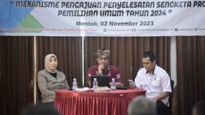 Bawaslu Babar Siap Selesaikan Sengketa Bacaleg TMS