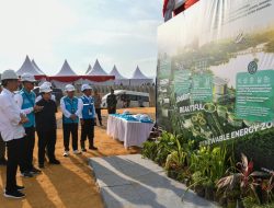 Presiden Jokowi Groundbreaking Pembangunan PLTS PLN 50 MW di IKN Nusantara, Hadirkan 100% Energi Bersih