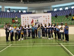 Tampil Dominan, Tim Bola Voli Putri Babel Sikat Bengkulu 3-0 di Porwil Riau