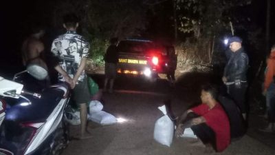 Nambang Tengah Malam, 7 Orang Diringkus Polisi