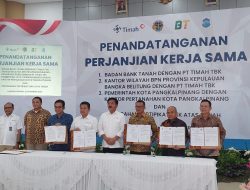 Kunker ke Babel, Menteri BPN Saksikan Penandatanganan Kerja Sama dengan PT Timah dan Pemda
