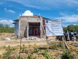 Telan Anggaran Rp2,9 Miliar, Gedung Cabdindik Babel Wilayah IV akan Rampung Bulan Ini