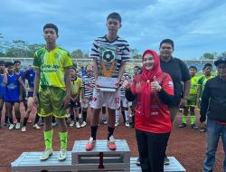 SSB Garuda Delas U-13 dan Putra Nusantara Airgegas U-15 Juarai Liga Askab Piala Bupati Basel, Debby: Ada Potensi yang Menonjol
