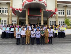 Pimpin Upacara Peringatan HGN dan HUT PGRI, Lusje Sampaikan Pesan Mendikbud