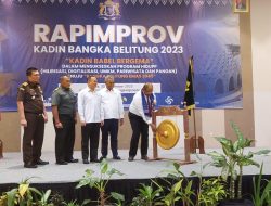 Kadin Gelar Rapimprov, Pj Gubernur Ajak Dorong Pertumbuhan Ekonomi