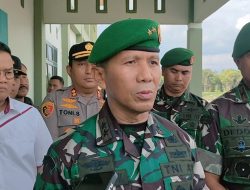 Kunjungi Kodim Basel, Pangdam II Sriwijaya Tekankan Prajurit TNI AD Jaga Netralitas Pemilu hingga Bahaya Narkoba