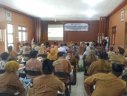 Kepsek dan Komite SMPN se Basel Ikuti Sosialisasi Pencegahan Antikorupsi