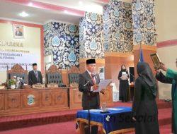 Indrawati Dilantik Gantikan Riduan Nasrul Duduk di DPRD Pangkalpinang