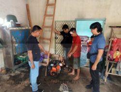 Gondol Mesin TI dan Selang, Ahen Diciduk Polisi, Kevin DPO