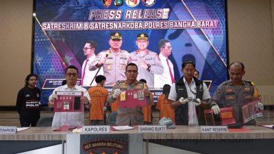 Polisi Temukan Senpi ketika Mengamankan Kawanan Pengedar Narkoba