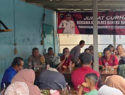 Warga Kelurahan Tanjung Sampaikan Keluhan ke Kapolres Babar