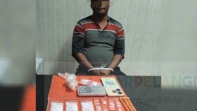 Ditresnarkoba Polda Babel Tangkap Bandar Sabu, BB 54,80 Gram Berhasil Diamankan