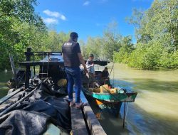 Tim Hiu Macan Polda Babel Bongkar Penyelundupan Ribuan BBM Solar di Dermaga Desa Penagan