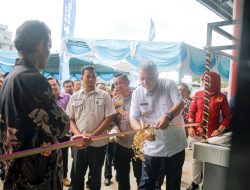 Resmikan Pasar Parittiga, Sukirman Berharap Dapat Gerakan Ekonomi