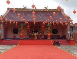 Sambut Imlek, Pengurus Kelenteng Kong Fuk Miau Mulai Lakukan Persiapan