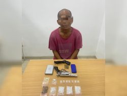 Ditresnarkoba Polda Babel Tangkap Bandar Narkoba di Toboali, Terancam Hukuman Seumur Hidup