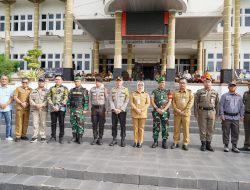 Pimpin Apel Persiapan Pengamanan TPS Pemilu 2024, Pj Wali Kota Ingatkan Lima Hal Ini