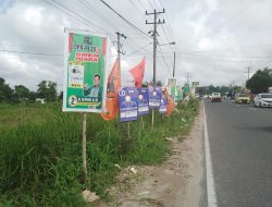 Masih Banyak APK dan Baliho Caleg Berkibar, Bawaslu Tertibkan di Ruas Jalan Protokol Terlebih Dahulu