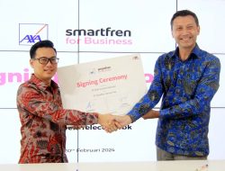 Dukung Pertumbuhan UKM Indonesia, Smartfren for Business Jalin Kolaborasi dengan AXA Insurance