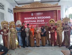 Pj Wali Kota Apresiasi Kreativitas Generasi Muda dalam Wangka Wedding Festival 2024