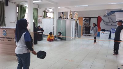 Pertama Kali Perkenalkan Pickleball, Kurnia Pilih Perpustakaan Kota Pangkalpinang