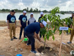 Peringati Hari Air Dunia, Badan Wilayah Sungai Babel Tanam Pohon di Kolong PDAM Pedindang