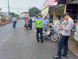 Jasa Raharja Babel Bersama Satlantas Polres Basel, UPT Samsat Toboali, dan Dishub Basel Cek Kelengkapan Kendaraan