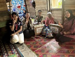 Peduli Sesama, Honda Babel Berikan Paket Bantuan ke Nenek Sotnah