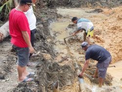 Aktivitas Tambang di Mentok Hancurkan Jaringan Pipa Perumdam