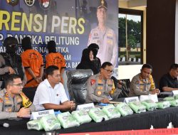 Timgab Ringkus Jaringan Narkoba antatprovinsi di Pelabuhan Tanjung Kalian, 35 Kg Sabu Berhasil Diamankan