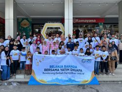 Kejar Berkah Ramadhan, PLN Babel Hadirkan Senyum Kebahagiaan Anak Yatim Dhuafa Melalui Program Belanja Bahagia