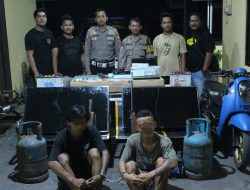 Beraksi di Delapan TKP, Dua Remaja Pelaku Pencurian Diringkus Unit Reskrim Polsek Belinyu