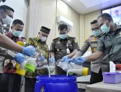 Hindari Penyelewengan, Polres Babar Musnahkan 35 Kilogram Sabu