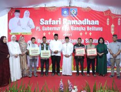 Kebersamaan dan Solidaritas Kunci Utama Safari Ramadan Pj Gubernur di Bangka Selatan
