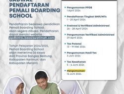Tersisa Empat Hari Lagi, Sebanyak 176 Peserta Sudah Mendaftar Program Kelas Beasiswa PT Timah di SMAN 1 Pemali