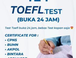 Inovasi Baru, Kampung Inggris Babel Fasilitasi Tes TOEFL 24 Jam